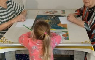 Рисование в пансионате
